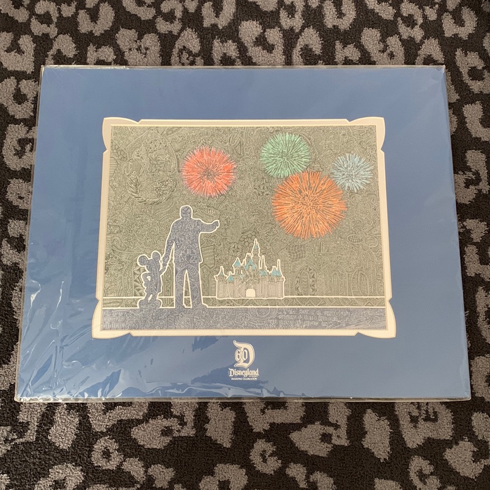 Walt's Dream - Disney print from WonderGround Gallery - NEW